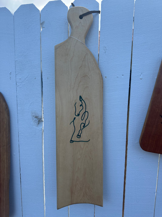 Maple Horse Serving Board